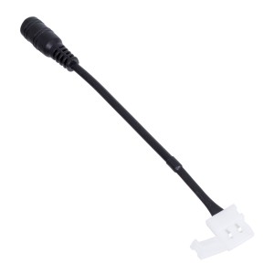 Ταχυσύνδεσμος Τροφοδοσίας IP20 - Strip To Power Connector 5.5*2.1 για Ένωση 1 x Μονόχρωμη Ταινία LED Πλάτους 10mm