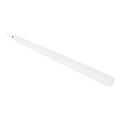GLOBOSTAR® CANDLESTICKS  Διακοσμητικό Κερi Κηροπηγίου με Εφέ Κινούμενης Φλόγας & IR Ασύρματο Χειριστήριο LED 0.5W 25lm 180° DC 3V με 2xAA Μπαταρίες IP20 Θερμό Λευκό 2700K - Λευκό - Μ2 x Π2 x Υ27.5cm - Πακέτο 12 Τεμαχίων