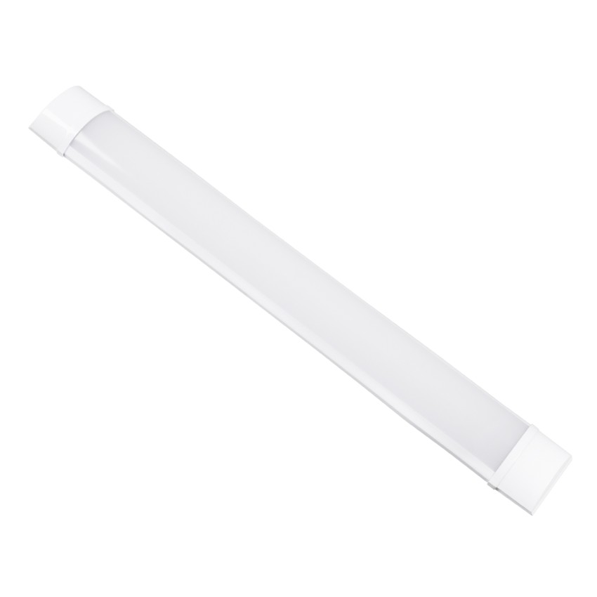 LED Γραμμικό Βιομηχανικό Φωτιστικό Tri-Proof 60cm 20W 1808lm 120° AC 220-240V Αδιάβροχο IP65 Μ60 x Π7.5 x Υ2.5cm Θερμό Λευκό 2700K