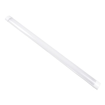 GLOBOSTAR® MEGORA  Γραμμικό Βιομηχανικό Φωτιστικό Tri-Proof LED 40W 3806lm 120° AC 220-240V Αδιάβροχο IP65 Ψυχρό Λευκό 6000K - Lumileds SMD Chip - Μ120 x Π7.5 x Υ2.5cm
