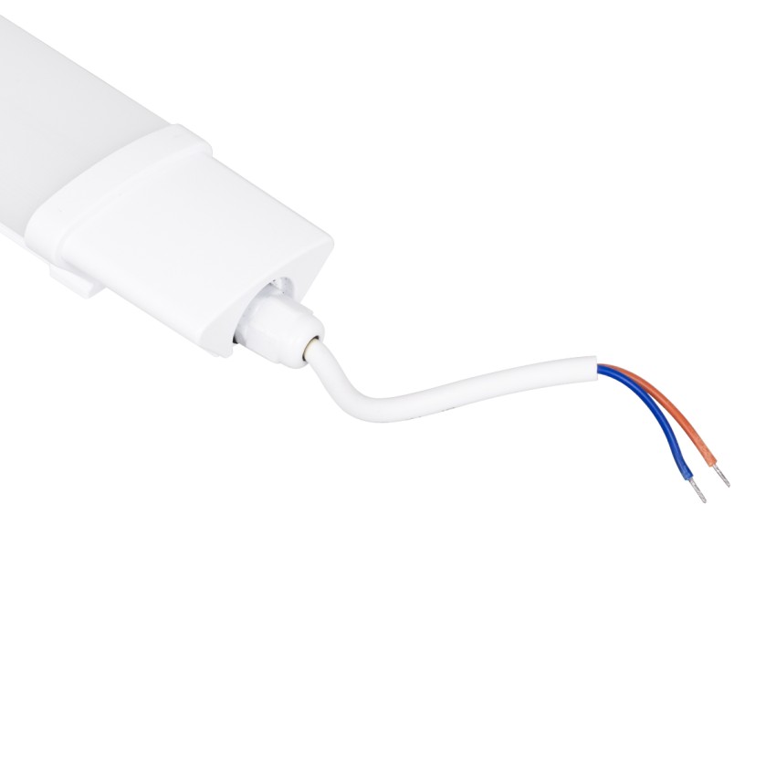 GLOBOSTAR® BIOMI  Γραμμικό Βιομηχανικό Φωτιστικό Tri-Proof LED 55W 6224lm 120° AC 220-240V Αδιάβροχο IP65 Ψυχρό Λευκό 6000K - Lumileds SMD Chip - Μ150 x Π6 x Υ4cm