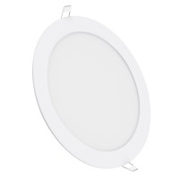 Χωνευτό LED Panel Φ22cm 20W 2060lm 120° AC 220-240V IP20 Φ22.2 x Υ1.9cm Θερμό Λευκό 2700K