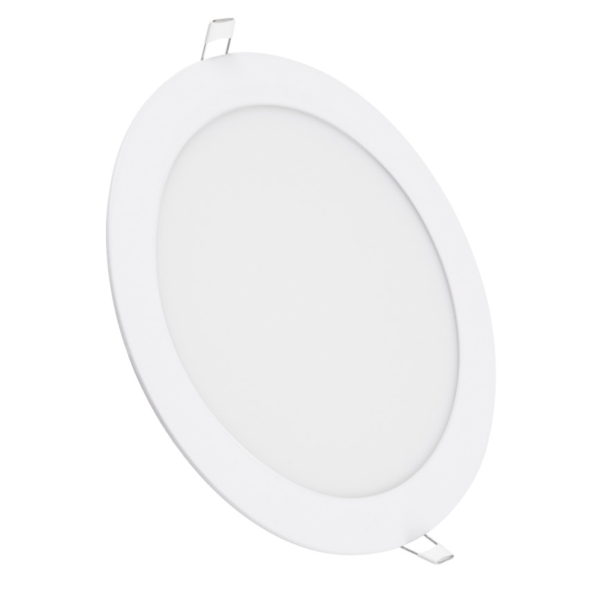 Χωνευτό LED Panel Φ22cm 20W 2060lm 120° AC 220-240V IP20 Φ22.2 x Υ1.9cm Θερμό Λευκό 2700K