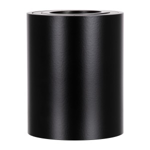 AKIRA  Επιφανειακό Κινούμενο Στρόγγυλο Φωτιστικό Σποτ Αλουμινίου με Ντουί GU10 AC 220-240V IP44 Φ8 x Υ10cm - Μαύρο