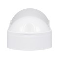 GLOBOSTAR® HOMIE  Φωτιστικό Καραβοχελώνα Τοίχου - Απλίκα LED 11W 918lm 180° AC 220-240V Αδιάβροχο IP65 Θερμό Λευκό 2700K - Lumileds SMD Chip - Λευκό Γαλακτερό - Μ17 x Π7 x Υ4.5cm