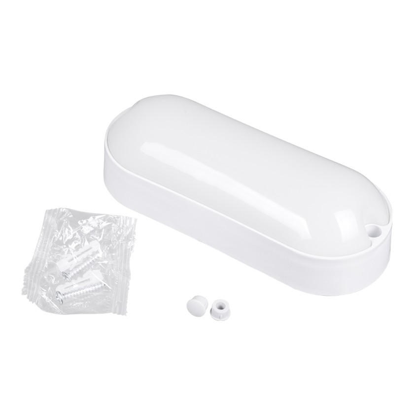 GLOBOSTAR® HOMIE  Φωτιστικό Καραβοχελώνα Τοίχου - Απλίκα LED 11W 918lm 180° AC 220-240V Αδιάβροχο IP65 Θερμό Λευκό 2700K - Lumileds SMD Chip - Λευκό Γαλακτερό - Μ17 x Π7 x Υ4.5cm
