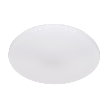 GLOBOSTAR® AVA  Μοντέρνο Φωτιστικό Οροφής LED 76W 7600lm 120° AC 220-240V IP20 Ρυθμιζόμενο Λευκό CCT με Χειριστήριο από 2700K έως 6000K Dimmable - Lumileds SMD Chip - Λευκό Ματ - Μ48 x Π48 x Υ6.5cm