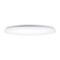 GLOBOSTAR® AVA  Μοντέρνο Φωτιστικό Οροφής LED 76W 7600lm 120° AC 220-240V IP20 Ρυθμιζόμενο Λευκό CCT με Χειριστήριο από 2700K έως 6000K Dimmable - Lumileds SMD Chip - Λευκό Ματ - Μ48 x Π48 x Υ6.5cm
