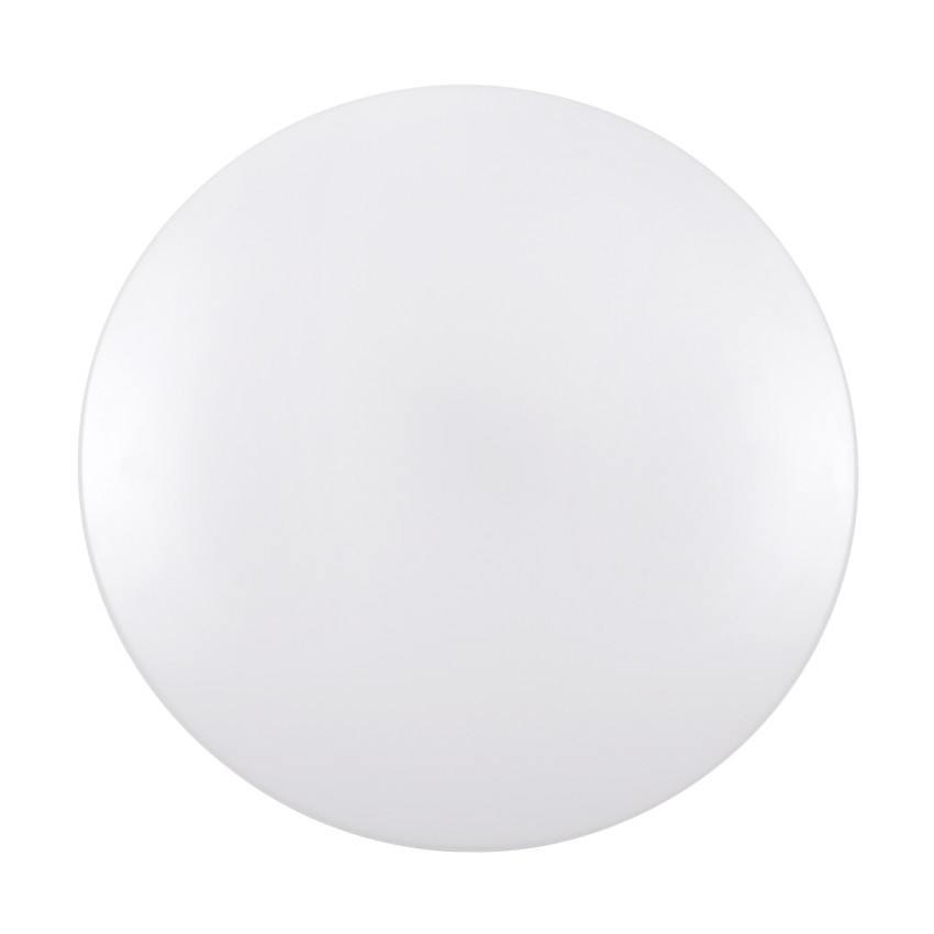 GLOBOSTAR® AVA  Μοντέρνο Φωτιστικό Οροφής LED 76W 7600lm 120° AC 220-240V IP20 Ρυθμιζόμενο Λευκό CCT με Χειριστήριο από 2700K έως 6000K Dimmable - Lumileds SMD Chip - Λευκό Ματ - Μ48 x Π48 x Υ6.5cm