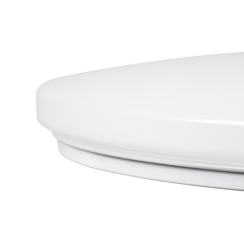 GLOBOSTAR® AVA  Μοντέρνο Φωτιστικό Οροφής LED 76W 7600lm 120° AC 220-240V IP20 Ρυθμιζόμενο Λευκό CCT με Χειριστήριο από 2700K έως 6000K Dimmable - Lumileds SMD Chip - Λευκό Ματ - Μ48 x Π48 x Υ6.5cm
