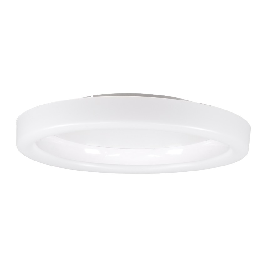 ARIANA  Πλαφονιέρα Οροφής Κύκλος LED CCT 55W 6376lm 120° AC 220-240V - Εναλλαγή Φωτισμού μέσω Τηλεχειριστηρίου All In One Ψυχρό Λευκό 6000k+Φυσικό Λευκό 4500k+Θερμό Λευκό 2700k Dimmable Φ48cm - Λευκό