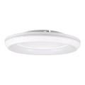 MELINA  Πλαφονιέρα Οροφής Κύκλος LED CCT 55W 6376lm 120° AC 220-240V - Εναλλαγή Φωτισμού μέσω Τηλεχειριστηρίου All In One Ψυχρό Λευκό 6000k+Φυσικό Λευκό 4500k+Θερμό Λευκό 2700k Dimmable Φ48cm - Λευκό