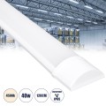 GLOBOSTAR® MEGORA  Γραμμικό Βιομηχανικό Φωτιστικό Tri-Proof LED 40W 3727lm 120° AC 220-240V Αδιάβροχο IP65 Φυσικό Λευκό 4500K - Lumileds SMD Chip - Μ120 x Π7.5 x Υ2.5cm
