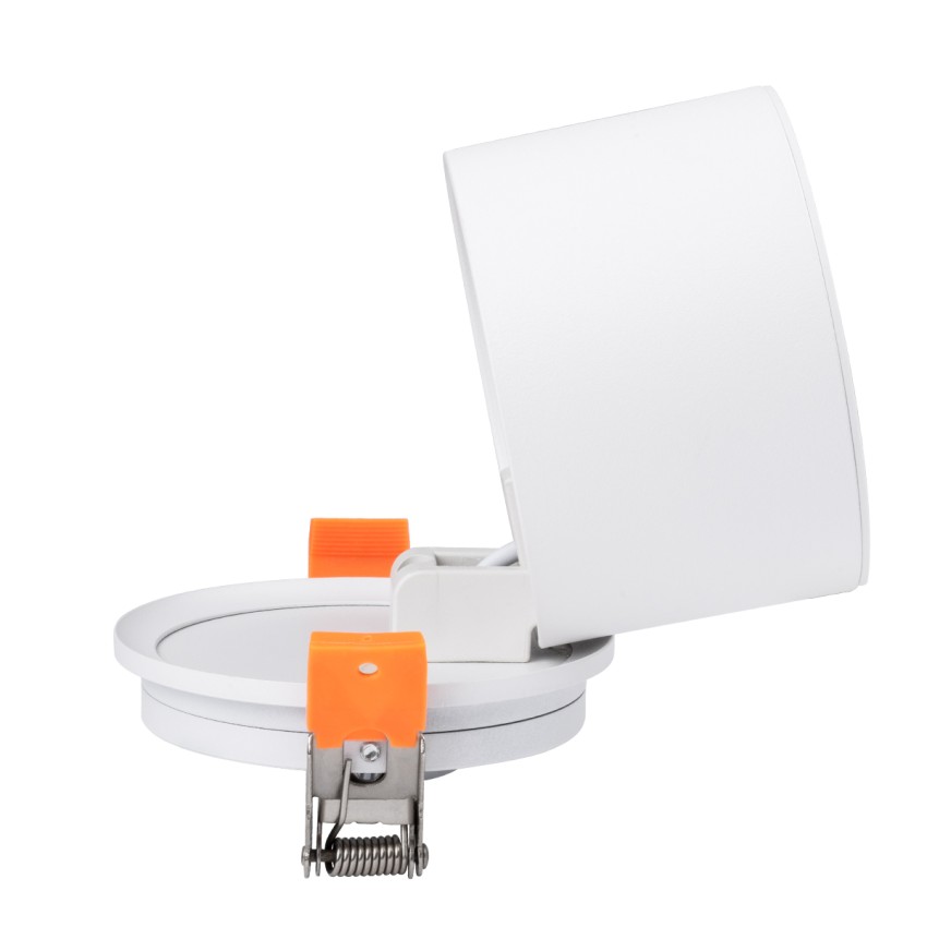 OMEGA-R  Χωνευτό LED Spot Downlight TrimLess Φ10cm 12W 1560lm 36° AC 220-240V IP20 Φ10 x Υ8.2cm - Στρόγγυλο - Λευκό - Φυσικό Λευκό 4500K - Bridgelux COB