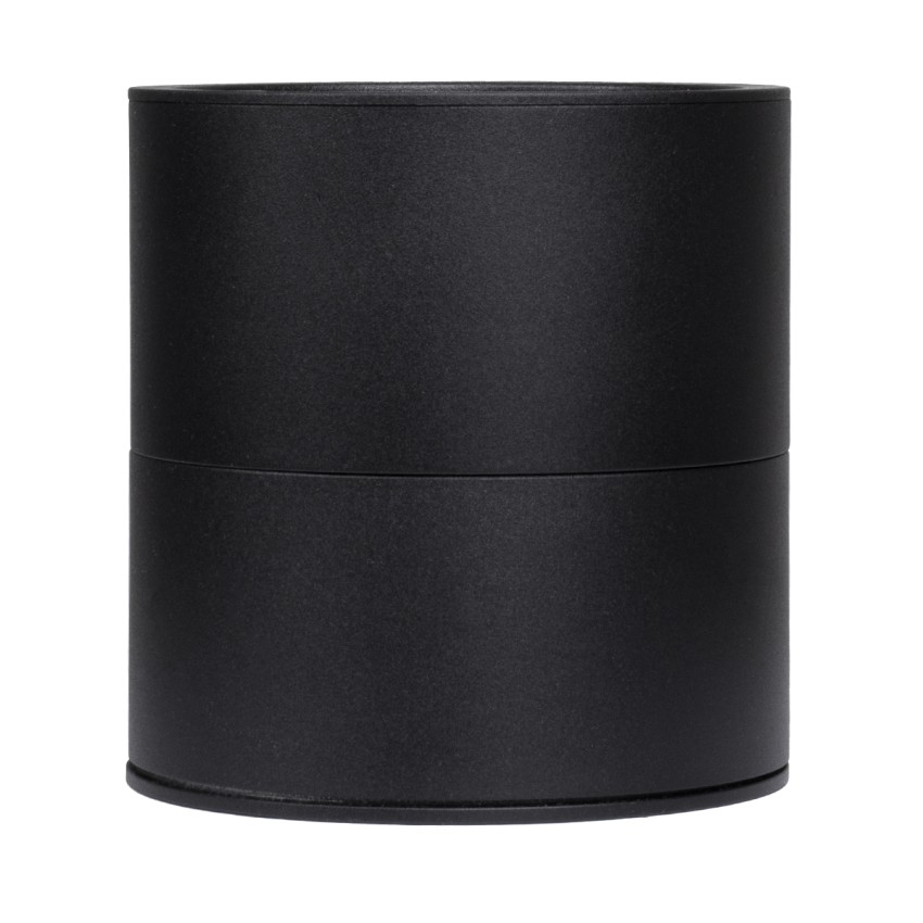 OMEGA-S  Επιφανειακό LED Spot Downlight Φ10cm 12W 1560lm 36° AC 220-240V IP20 Φ10 x Υ10.5cm - Στρόγγυλο - Μαύρο - Φυσικό Λευκό 4500K - Bridgelux COB