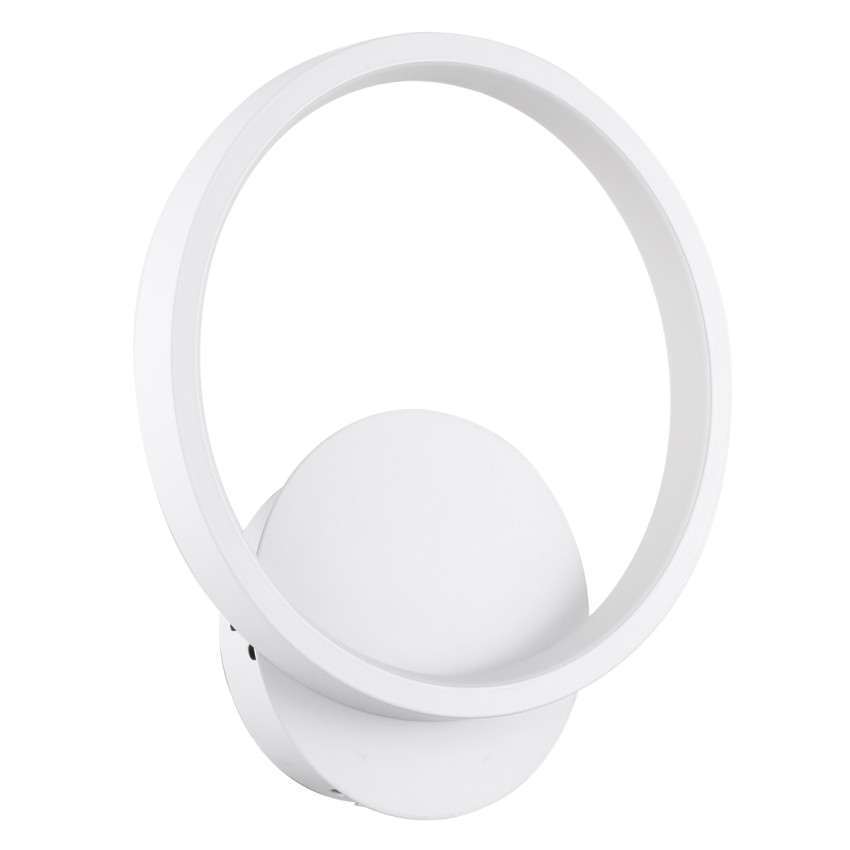 TED  Φωτιστικό Τοίχου - Απλίκα Design LED CCT 9W 1080lm 300° AC 220-240V - Εναλλαγή Φωτισμού μέσω Διακόπτη On/Off All In One Ψυχρό 6000k+Φυσικό 4500k+Θερμό 2700k Μ20 x Π5.5 x Υ23cm - Λευκό