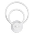 FREDDIE  Φωτιστικό Τοίχου - Απλίκα Design LED CCT 15W 1800lm 300° AC 220-240V - Εναλλαγή Φωτισμού μέσω Διακόπτη On/Off All In One Ψυχρό 6000k+Φυσικό 4500k+Θερμό 2700k Μ20 x Π7.5 x Υ25cm - Λευκό