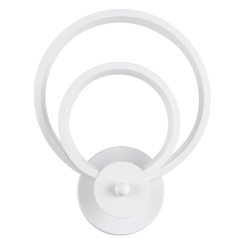 FREDDIE  Φωτιστικό Τοίχου - Απλίκα Design LED CCT 15W 1800lm 300° AC 220-240V - Εναλλαγή Φωτισμού μέσω Διακόπτη On/Off All In One Ψυχρό 6000k+Φυσικό 4500k+Θερμό 2700k Μ20 x Π7.5 x Υ25cm - Λευκό
