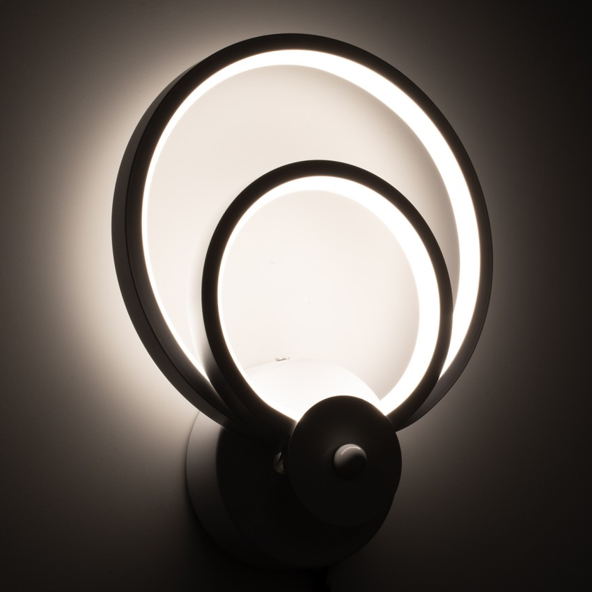 FREDDIE  Φωτιστικό Τοίχου - Απλίκα Design LED CCT 15W 1800lm 300° AC 220-240V - Εναλλαγή Φωτισμού μέσω Διακόπτη On/Off All In One Ψυχρό 6000k+Φυσικό 4500k+Θερμό 2700k Μ20 x Π7.5 x Υ25cm - Λευκό