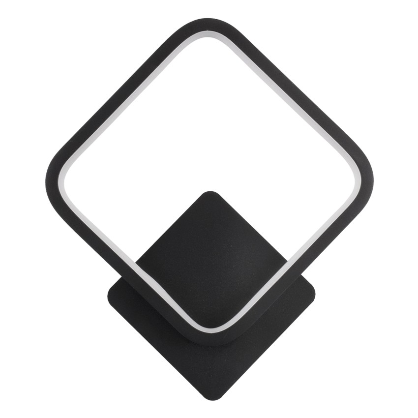 LENA  Φωτιστικό Τοίχου - Απλίκα Design LED CCT 12W 1440lm 300° AC 220-240V - Εναλλαγή Φωτισμού μέσω Διακόπτη On/Off All In One Ψυχρό 6000k+Φυσικό 4500k+Θερμό 2700k Μ25 x Π5.5 x Υ29.5cm - Μαύρο