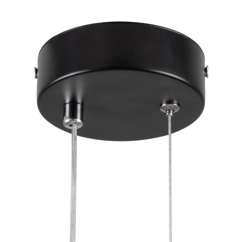 MARY  Κρεμαστό Φωτιστικό Οροφής Design LED CCT 12W 1440lm 300° AC 220-240V - Εναλλαγή Φωτισμού μέσω Διακόπτη On/Off All In One Ψυχρό 6000k+Φυσικό 4500k+Θερμό 2700k Μ20 x Π2.3 x Υ28.5cm - Μαύρο
