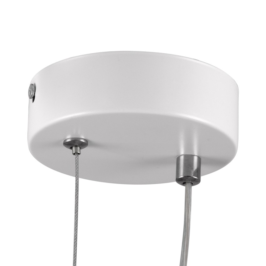 MARY  Κρεμαστό Φωτιστικό Οροφής Design LED CCT 12W 1440lm 300° AC 220-240V - Εναλλαγή Φωτισμού μέσω Διακόπτη On/Off All In One Ψυχρό 6000k+Φυσικό 4500k+Θερμό 2700k Μ20 x Π2.3 x Υ28.5cm - Λευκό
