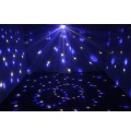 GLOBOSTAR® DISCOBALL  Disco Μπάλα Φωτορυθμικό με RF Ασύρματο Χειριστήριο LED 15W 750lm 180° AC 220-240V IP20 Πολύχρωμο RGB - Μ11 x Π8.6 x Υ13cm