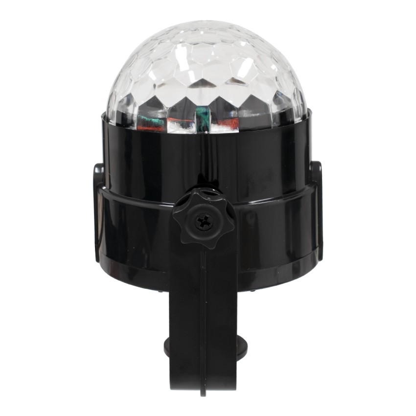 GLOBOSTAR® DISCOBALL  Disco Μπάλα Φωτορυθμικό με RF Ασύρματο Χειριστήριο LED 15W 750lm 180° AC 220-240V IP20 Πολύχρωμο RGB - Μ11 x Π8.6 x Υ13cm
