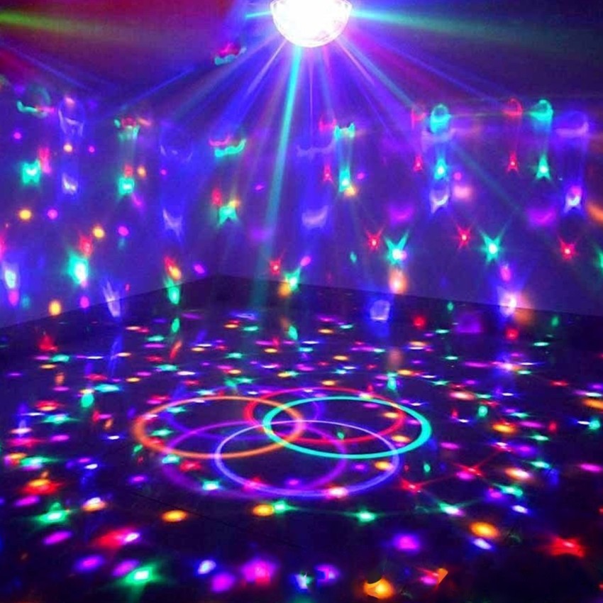 GLOBOSTAR® DISCOBALL  Disco Μπάλα Φωτορυθμικό με RF Ασύρματο Χειριστήριο LED 15W 750lm 180° AC 220-240V IP20 Πολύχρωμο RGB - Μ11 x Π8.6 x Υ13cm