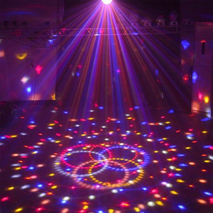 GLOBOSTAR® DISCOBALL  Disco Μπάλα Φωτορυθμικό με RF Ασύρματο Χειριστήριο LED 15W 750lm 180° AC 220-240V IP20 Πολύχρωμο RGB - Μ11 x Π8.6 x Υ13cm