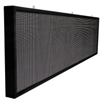 Κυλιόμενη Ψηφιακή Επιγραφή P10 LED SMD AC 220-240V με Wi-Fi - Αδιάβροχή IP54 - Μονής Όψης - Μ264 x Π9 x Υ72cm Κόκκινο