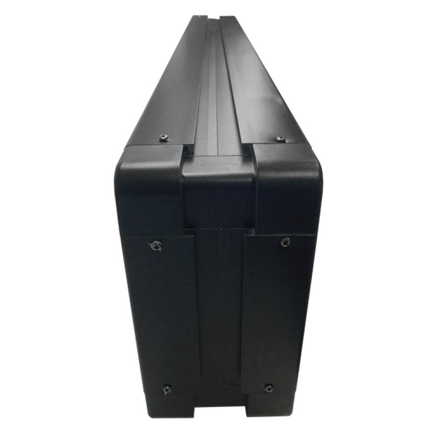 GLOBOSTAR® DISPLAY  Κυλιόμενη Ψηφιακή Επιγραφή P10 Διπλής Όψης LED AC 220-240V Αδιάβροχο IP65 RGB - WiFi Control μέσω FK APP - Αισθητήρας Θερμοκρασίας & Υγρασίας - Μ104 x Π12 x Υ20cm