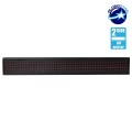GLOBOSTAR® DISPLAY  Κυλιόμενη Ψηφιακή Επιγραφή Διπλής Όψης 160x16cm P10 160x16 Pixel LED 250W AC 220-240V Αδιάβροχο IP65 Κόκκινο - WiFi Control μέσω FK APP - Αισθητήρας Θερμοκρασίας & Υγρασίας - Μ168 x Π12 x Υ24cm