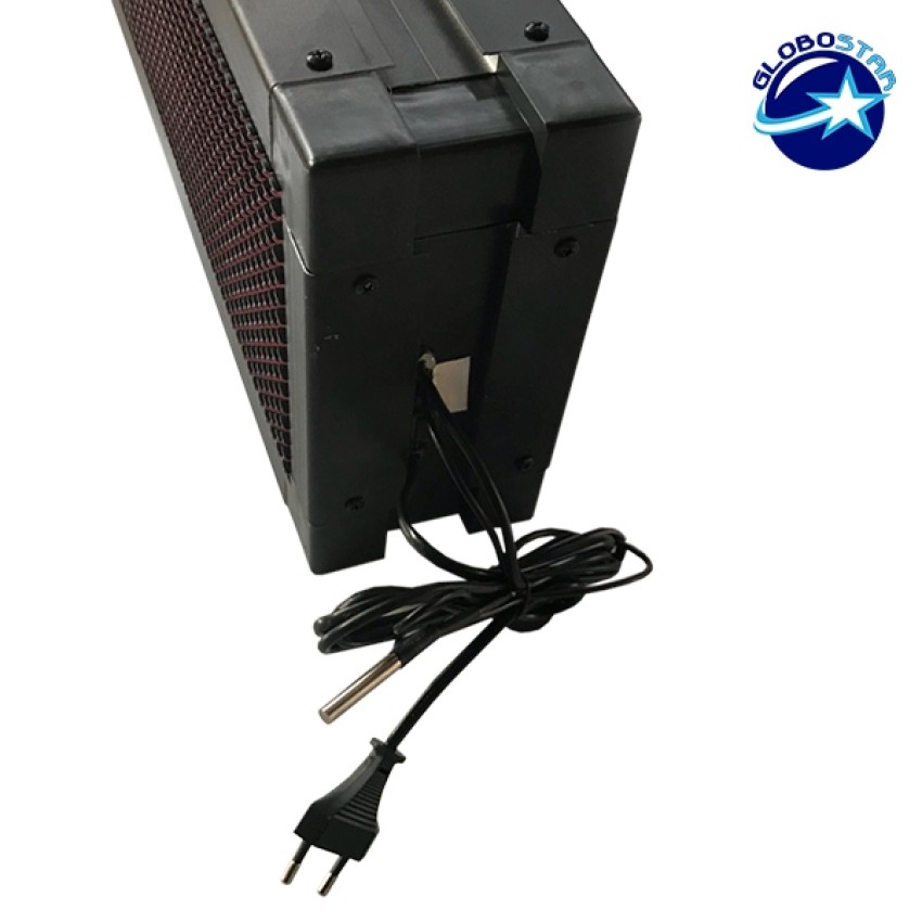 GLOBOSTAR® DISPLAY  Κυλιόμενη Ψηφιακή Επιγραφή Διπλής Όψης 160x16cm P10 160x16 Pixel LED 250W AC 220-240V Αδιάβροχο IP65 Κόκκινο - WiFi Control μέσω FK APP - Αισθητήρας Θερμοκρασίας & Υγρασίας - Μ168 x Π12 x Υ24cm