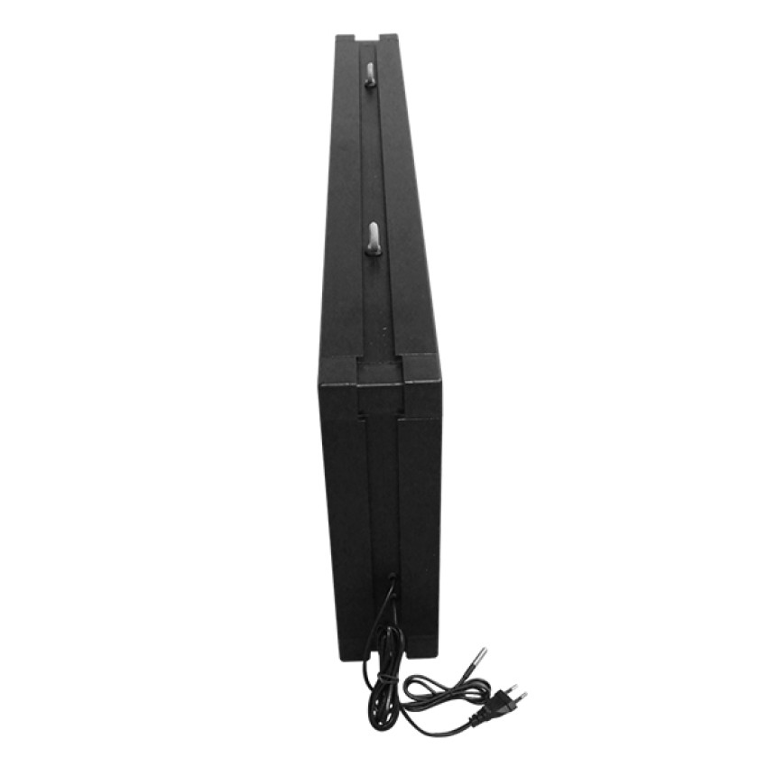 GLOBOSTAR® DISPLAY  Κυλιόμενη Ψηφιακή Επιγραφή Διπλής Όψης 96x32cm P10 96x32 Pixel LED 360W AC 220-240V Αδιάβροχο IP65 Πολύχρωμο RGB - WiFi Control μέσω FK APP - Αισθητήρας Θερμοκρασίας & Υγρασίας - Μ104 x Π12 x Υ40cm