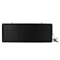 GLOBOSTAR® DISPLAY  Κυλιόμενη Ψηφιακή Επιγραφή Διπλής Όψης 96x32cm P10 96x32 Pixel LED 360W AC 220-240V Αδιάβροχο IP65 Πολύχρωμο RGB - WiFi Control μέσω FK APP - Αισθητήρας Θερμοκρασίας & Υγρασίας - Μ104 x Π12 x Υ40cm