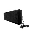 GLOBOSTAR® DISPLAY  Κυλιόμενη Ψηφιακή Επιγραφή Διπλής Όψης 96x32cm P10 96x32 Pixel LED 360W AC 220-240V Αδιάβροχο IP65 Πολύχρωμο RGB - WiFi Control μέσω FK APP - Αισθητήρας Θερμοκρασίας & Υγρασίας - Μ104 x Π12 x Υ40cm