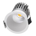 MICRO-B  Χωνευτό LED Spot Downlight TrimLess Φ6cm 7W 910lm 38° AC 220-240V IP20 Φ6 x Υ7.8cm - Στρόγγυλο - Λευκό - Φυσικό Λευκό 4500K - Bridgelux COB