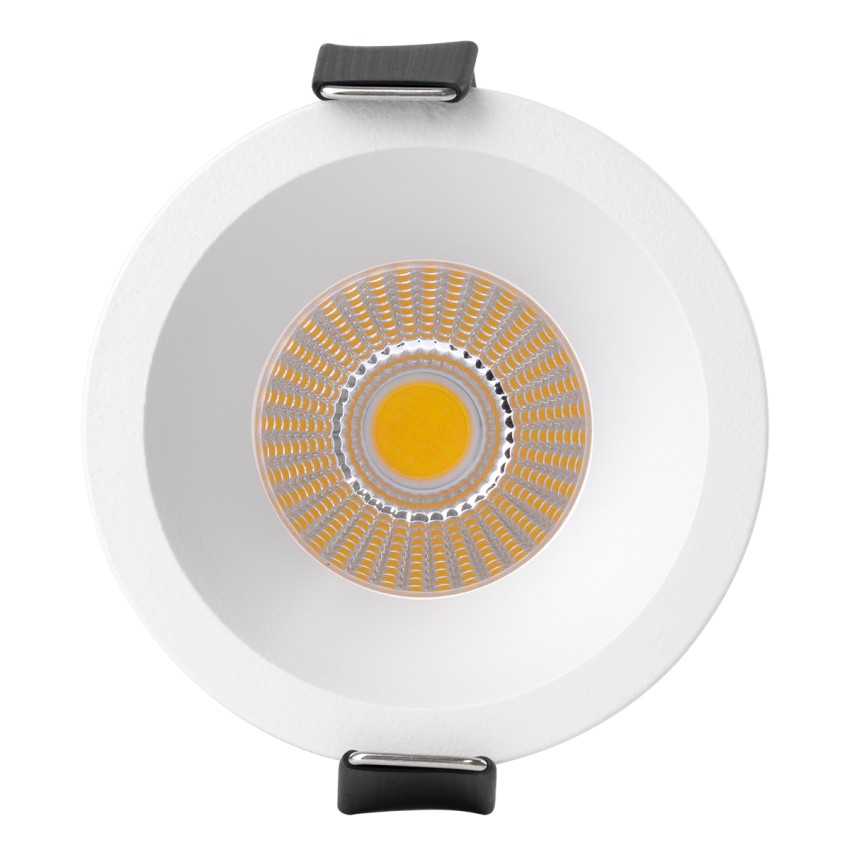 MICRO-B  Χωνευτό LED Spot Downlight TrimLess Φ6cm 7W 910lm 38° AC 220-240V IP20 Φ6 x Υ7.8cm - Στρόγγυλο - Λευκό - Φυσικό Λευκό 4500K - Bridgelux COB