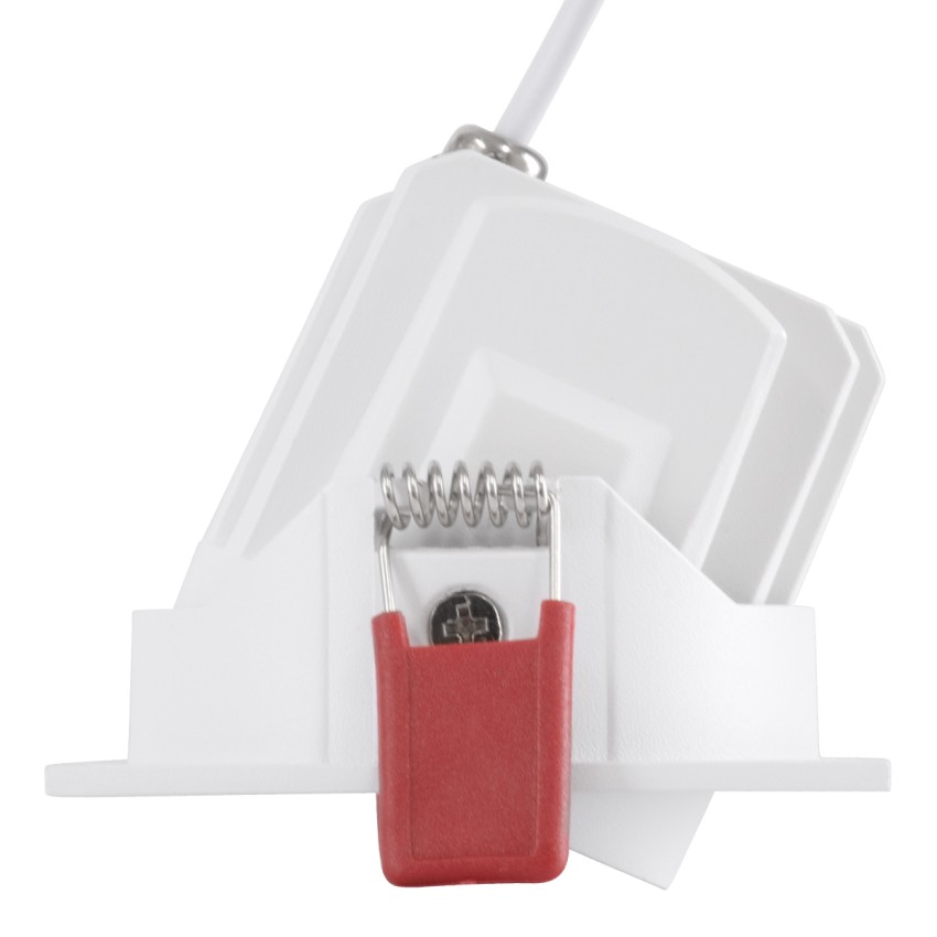 LEO-SQ Χωνευτό LED Spot Downlight TrimLess Μ8.5xΠ8.5cm 10W 1300lm 38° AC 220-240V IP20 Μ8.5 x Π8.5 x Υ6.6cm - Τετράγωνο - Κινούμενο - Λευκό με Μαύρο Κάτοπτρο & Anti-Glare HoneyComb - Φυσικό Λευκό 4500K - Bridgelux COB LEO-SQ Χωνευτό LED Spot Downlight TrimLess Μ8.5xΠ8.5cm 10W 1300lm 38° AC 220-240V IP20 Μ8.5 x Π8.5 x Υ6.6cm - Τετράγωνο - Κινούμενο - Λευκό με Μαύρο Κάτοπτρο & Anti-Glare HoneyComb - Φυσικό Λευκό 4500K - Bridgelux COB