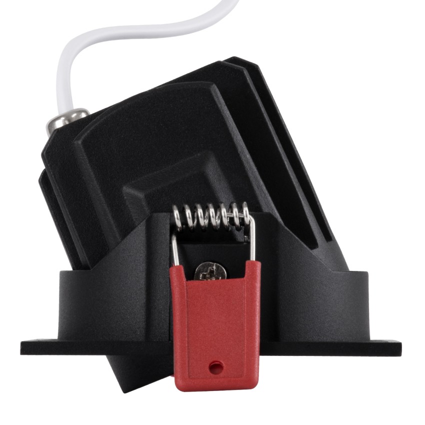 LEO-SQ Χωνευτό LED Spot Downlight TrimLess Μ8.5xΠ8.5cm 10W 1300lm 38° AC 220-240V IP20 Μ8.5 x Π8.5 x Υ6.6cm - Τετράγωνο - Κινούμενο - Μαύρο & Anti-Glare HoneyComb - Φυσικό Λευκό 4500K - Bridgelux COB LEO-SQ Χωνευτό LED Spot Downlight TrimLess Μ8.5xΠ8.5cm 10W 1300lm 38° AC 220-240V IP20 Μ8.5 x Π8.5 x Υ6.6cm - Τετράγωνο - Κινούμενο - Μαύρο & Anti-Glare HoneyComb - Φυσικό Λευκό 4500K - Bridgelux COB