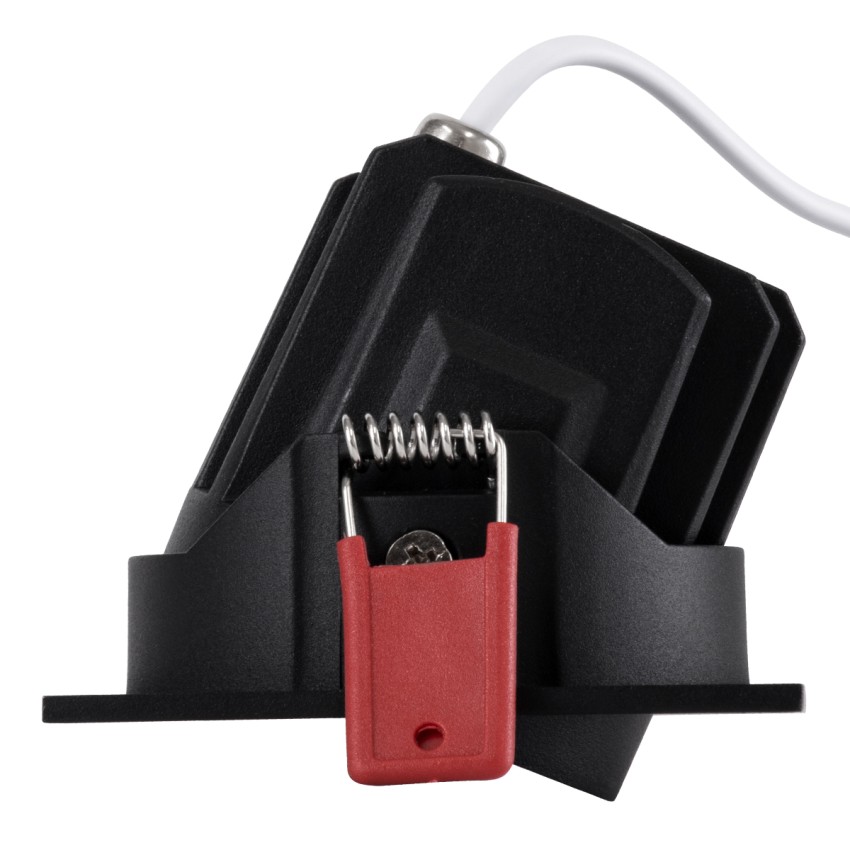 LEO-SQ Χωνευτό LED Spot Downlight TrimLess Μ8.5xΠ8.5cm 10W 1250lm 38° AC 220-240V IP20 Μ8.5 x Π8.5 x Υ6.6cm - Τετράγωνο - Κινούμενο - Μαύρο & Anti-Glare HoneyComb - Θερμό Λευκό 2700K - Bridgelux COB LEO-SQ Χωνευτό LED Spot Downlight TrimLess Μ8.5xΠ8.5cm 10W 1250lm 38° AC 220-240V IP20 Μ8.5 x Π8.5 x Υ6.6cm - Τετράγωνο - Κινούμενο - Μαύρο & Anti-Glare HoneyComb - Θερμό Λευκό 2700K - Bridgelux COB