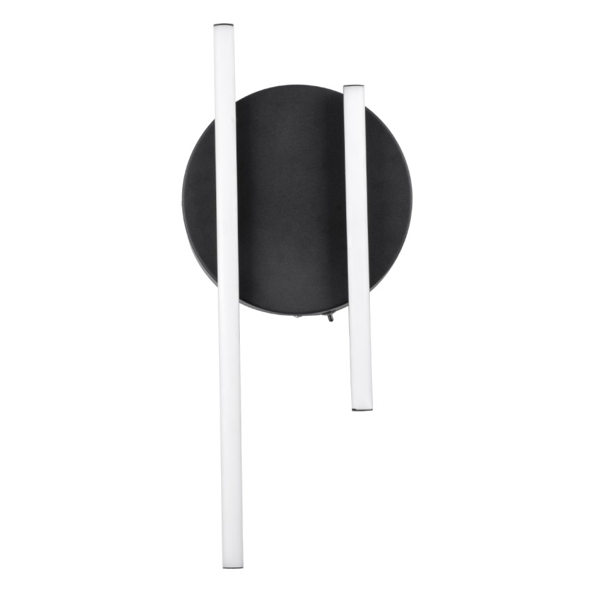 GLOBOSTAR® DRACO  Μοντέρνο Φωτιστικό Οροφής LED 36W 4428lm 120° AC 220-240V IP20 Ρυθμιζόμενο Λευκό CCT με Χειριστήριο από 2700K έως 6000K Dimmable - Lumileds SMD Chip - Μαύρο Ματ - Μ50 x Π50 x Υ6cm