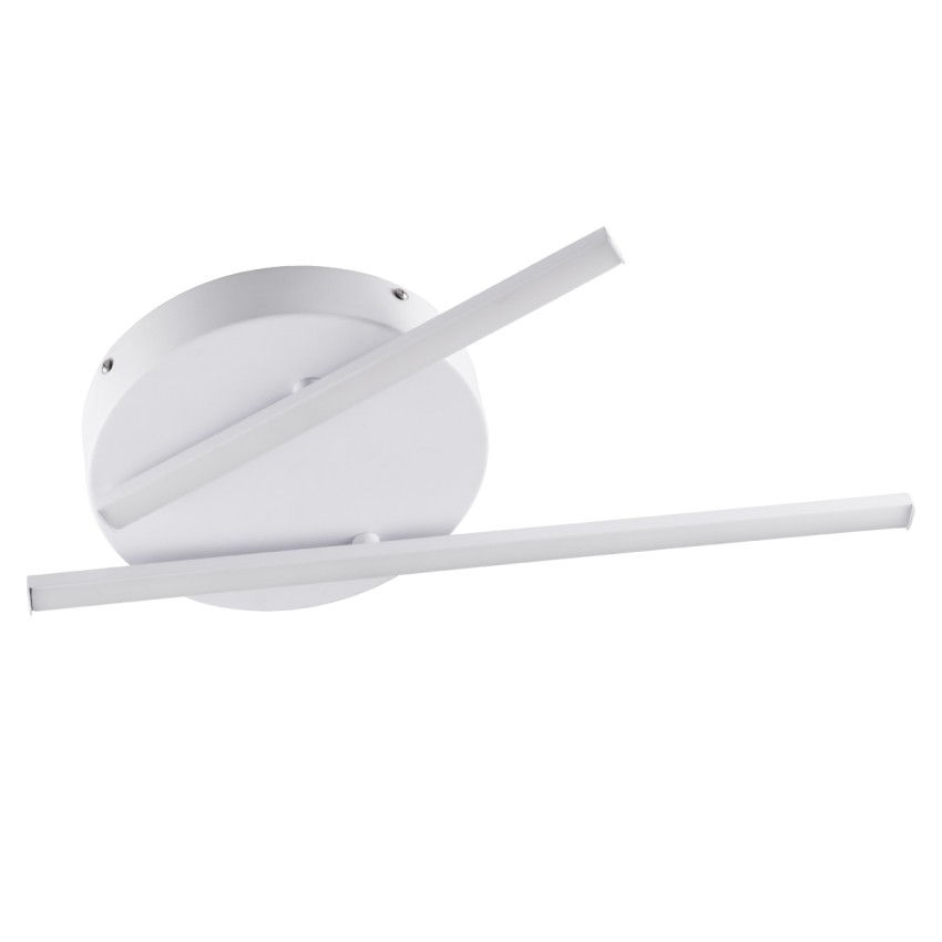 GLOBOSTAR® DRACO  Μοντέρνο Φωτιστικό Οροφής LED 36W 4428lm 120° AC 220-240V IP20 Ρυθμιζόμενο Λευκό CCT με Χειριστήριο από 2700K έως 6000K Dimmable - Lumileds SMD Chip - Λευκό Ματ - Μ50 x Π50 x Υ6cm