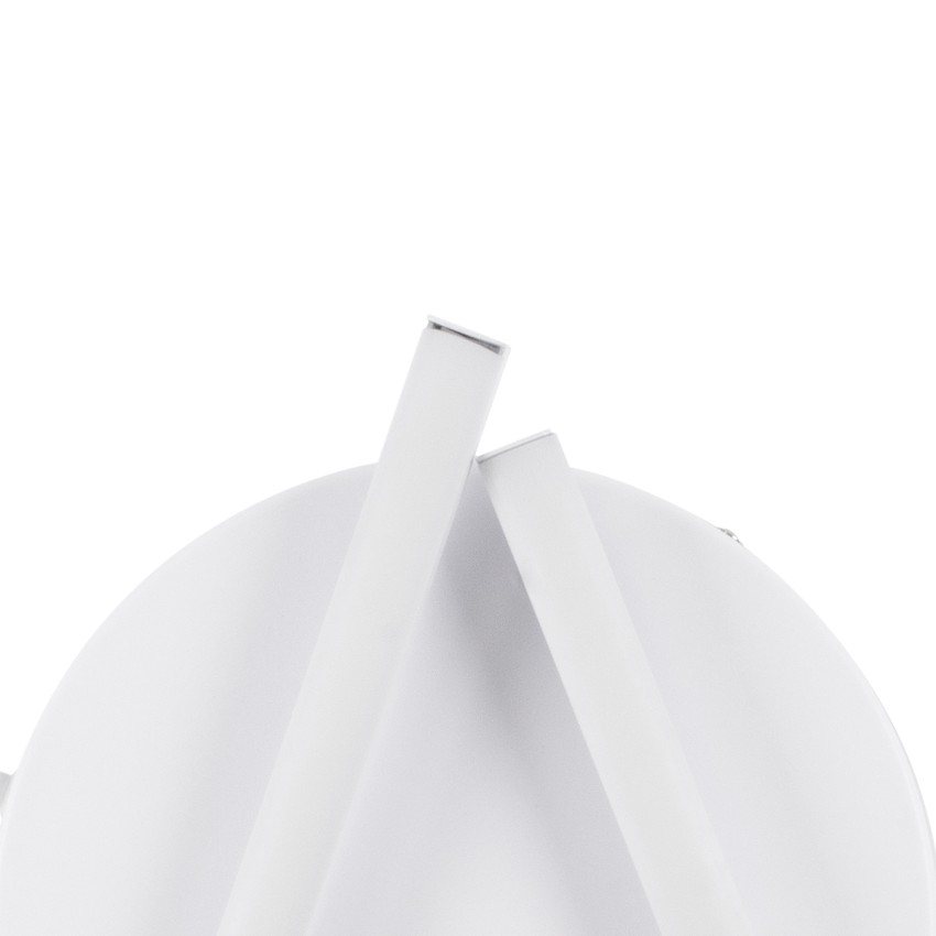 GLOBOSTAR® DRACO  Μοντέρνο Φωτιστικό Οροφής LED 36W 4428lm 120° AC 220-240V IP20 Ρυθμιζόμενο Λευκό CCT με Χειριστήριο από 2700K έως 6000K Dimmable - Lumileds SMD Chip - Λευκό Ματ - Μ50 x Π50 x Υ6cm