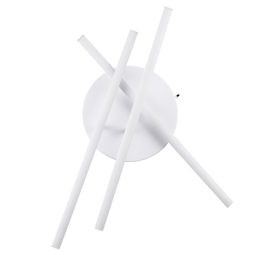 GLOBOSTAR® DRACO  Μοντέρνο Φωτιστικό Οροφής LED 45W 5535lm 120° AC 220-240V IP20 Ρυθμιζόμενο Λευκό CCT με Χειριστήριο από 2700K έως 6000K Dimmable - Lumileds SMD Chip - Λευκό Ματ - Μ50 x Π50 x Υ11cm