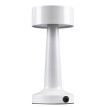 BELLA  Μοντέρνο Επιτραπέζιο Φωτιστικό Πορτατίφ LED 1.5W 105lm 120° DC 5V Επαναφορτιζόμενο με Μπαταρία Li-ion 1800mAh - Διακόπτη Αφής με 3 Εντάσεις Φωτισμού Θερμό Λευκό 2700K Dimmable - Φ9 x 21cm - Λευκό