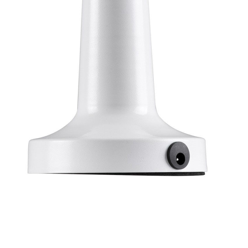 COCO  Μοντέρνο Επιτραπέζιο Φωτιστικό Πορτατίφ LED 1.5W 105lm 120° DC 5V Επαναφορτιζόμενο με Μπαταρία 1800mAh - Διακόπτη Αφής με 3 Εντάσεις Φωτισμού Θερμό Λευκό 2700K Dimmable - Φ10 x 22cm - Λευκό