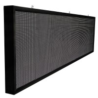 Κυλιόμενη Ψηφιακή Επιγραφή P10 LED SMD AC 220-240V με Wi-Fi - Αδιάβροχή IP54 - Μονής Όψης - Μ264 x Π9 x Υ72cm RGBW