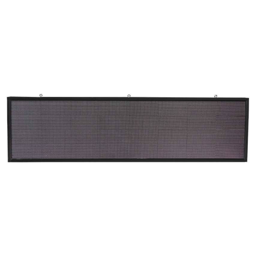 Κυλιόμενη Ψηφιακή Επιγραφή P10 LED SMD AC 220-240V με Wi-Fi - Αδιάβροχή IP54 - Μονής Όψης - Μ264 x Π9 x Υ72cm RGBW